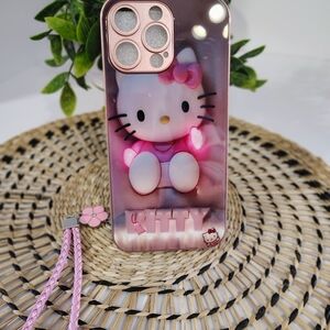 Hello Kitty Pink iPhone 16 Pro Max Case for Smartphones